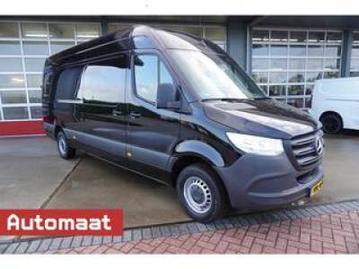 Mercedes-Benz SPRINTER 317 CDI 170pk L3H2 RWD 3500kg Automaat Trekhaak met oprijschans/ omvormer  /Elekr.Dakventilator / Geveerde stoel