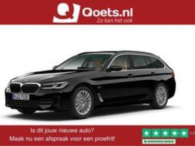 BMW 5-SERIE Touring 530e Trekhaak - Active Cruise Control - Elektrisch verstelbare/verwarmde stoelen - High Beam Assistant - Getinte Ruiten - Sportstoelen - Driving/Parking Assistant -